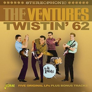 Ventures ,The - Twistin 62 : Five Original Lp's + Bonus Tracks - Klik op de afbeelding om het venster te sluiten